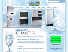 Tablet Screenshot of ice-masters.com